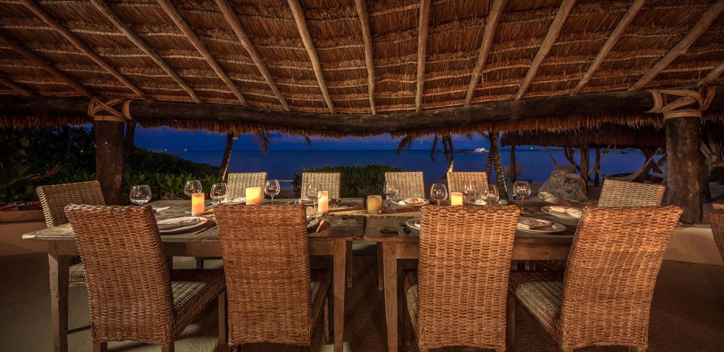 Pta002 - Villa de luxo frente mar em Puerto Aventuras
