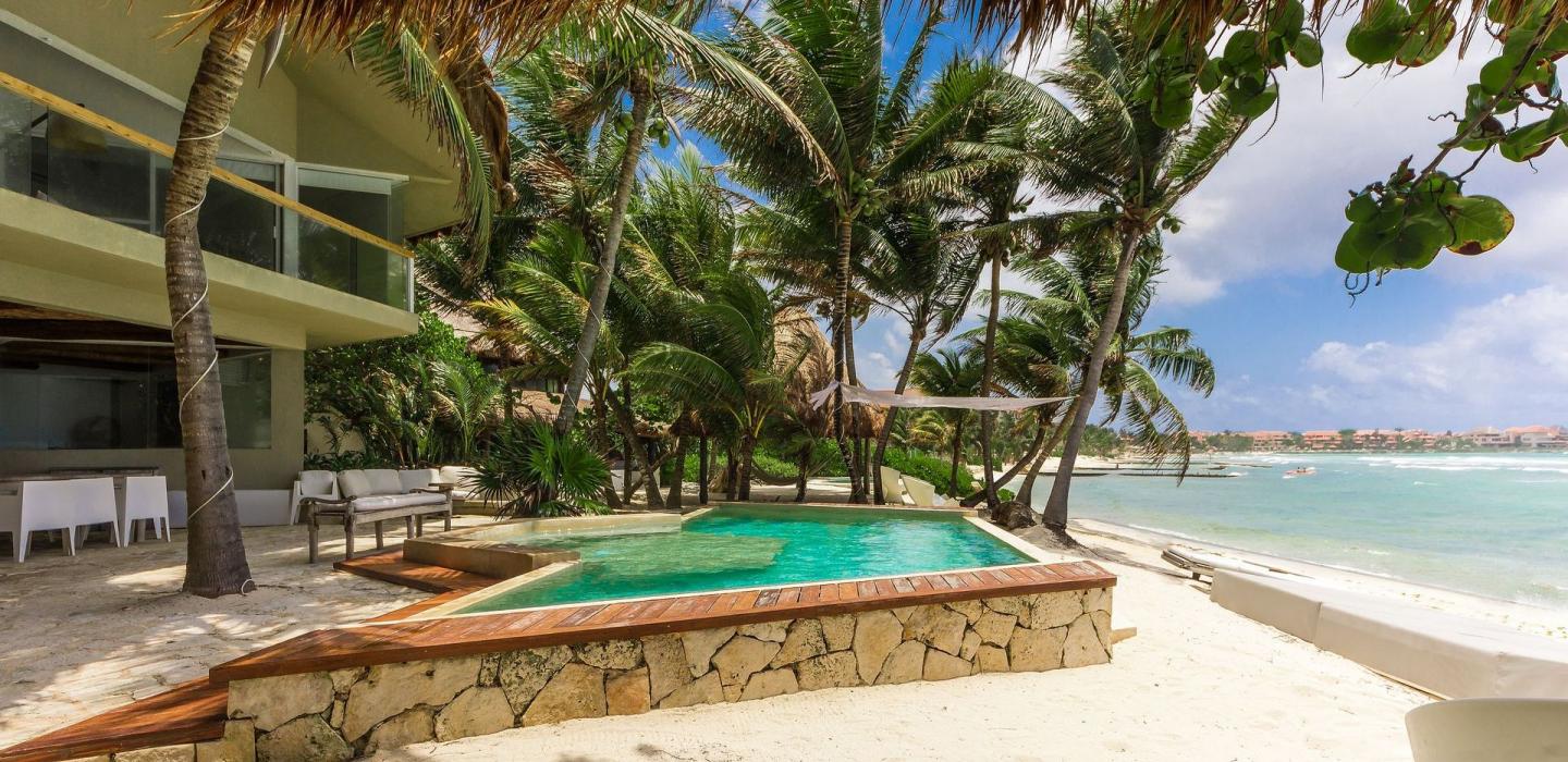 Pta004 - Belle villa de plage à Puerto Aventuras