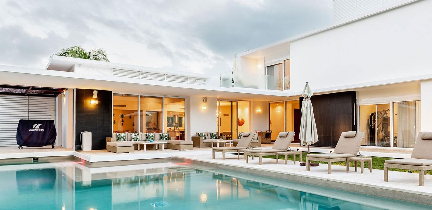 Can001 - Magnífica villa con piscina en Cancún