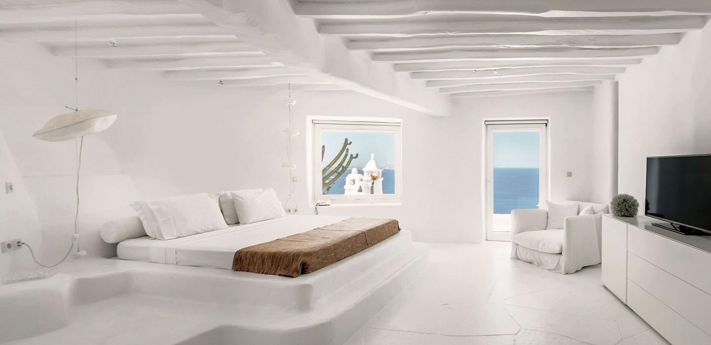 Cyc086 - Villa avec vue sur la mer Égée, Mykonos