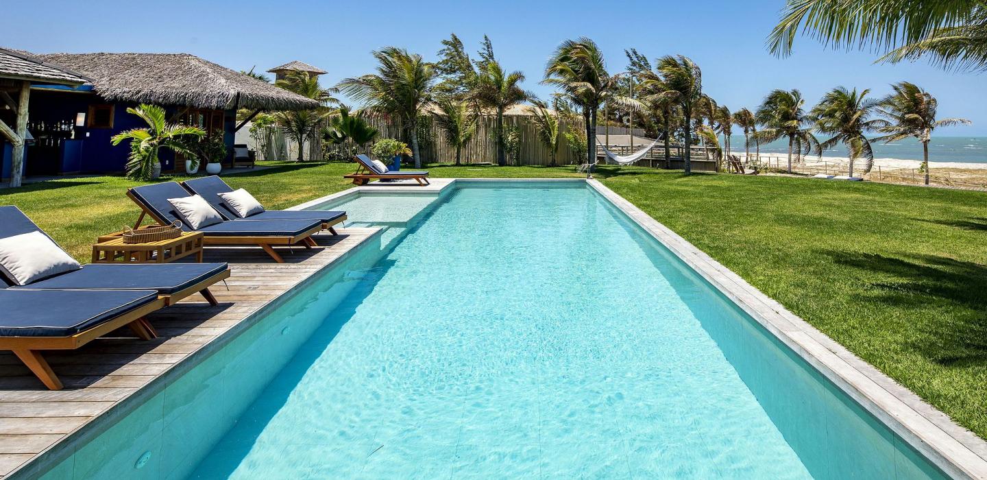 Cea035 - Villa com piscina em Pontal do Maceió