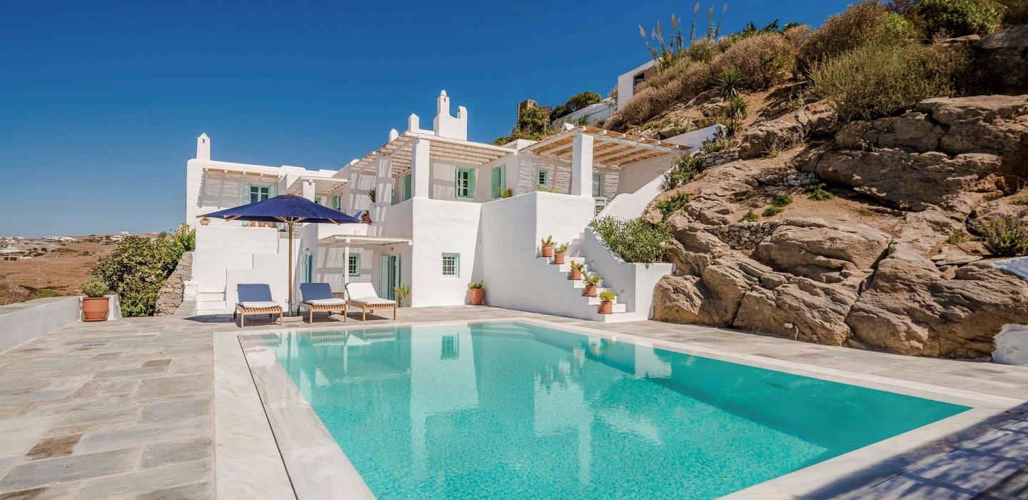 Cyc074 - Villa, authentic Greek architecture, Mykonos