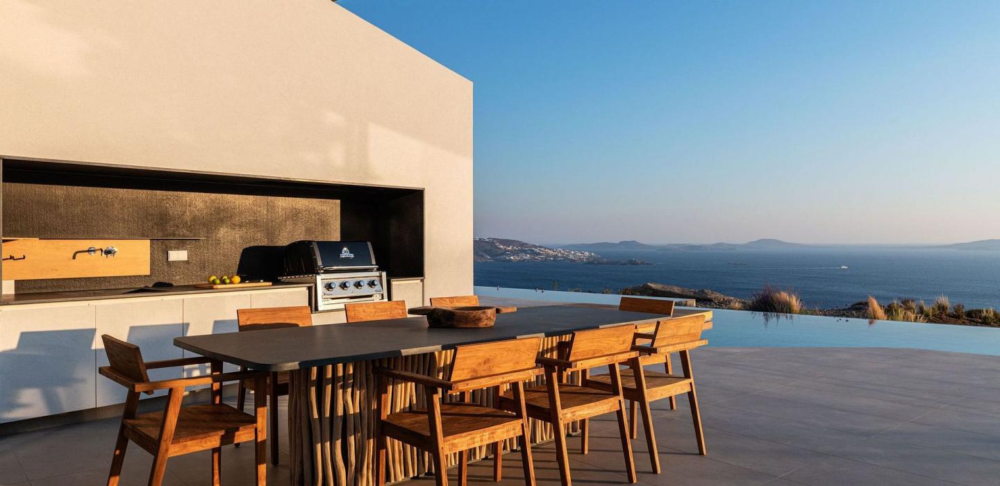 Cyc018 - Villa, estilo minimalista moderno, Mykonos