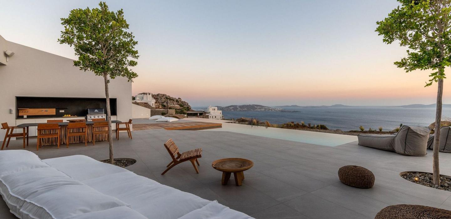 Cyc073 - Villa, style minimaliste moderne, Mykonos