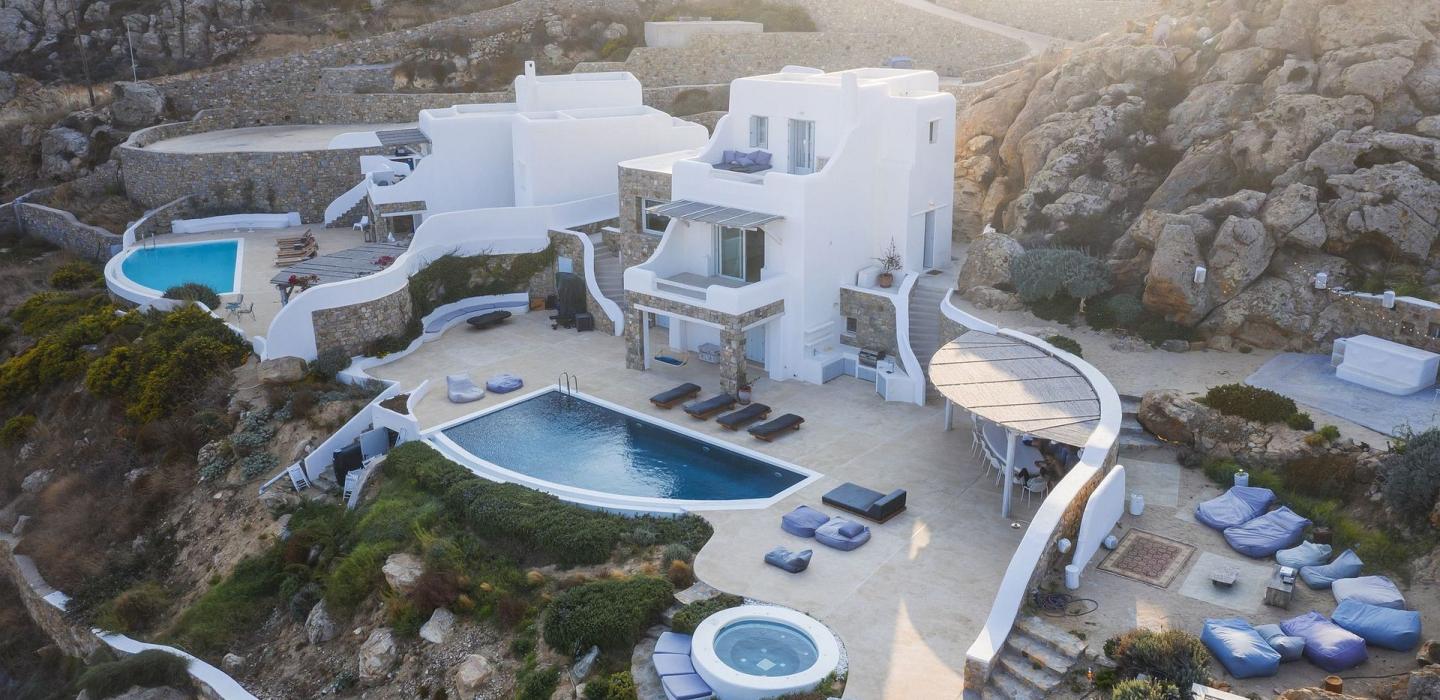 Cyc071 - Villa con cine al aire libre, Mykonos