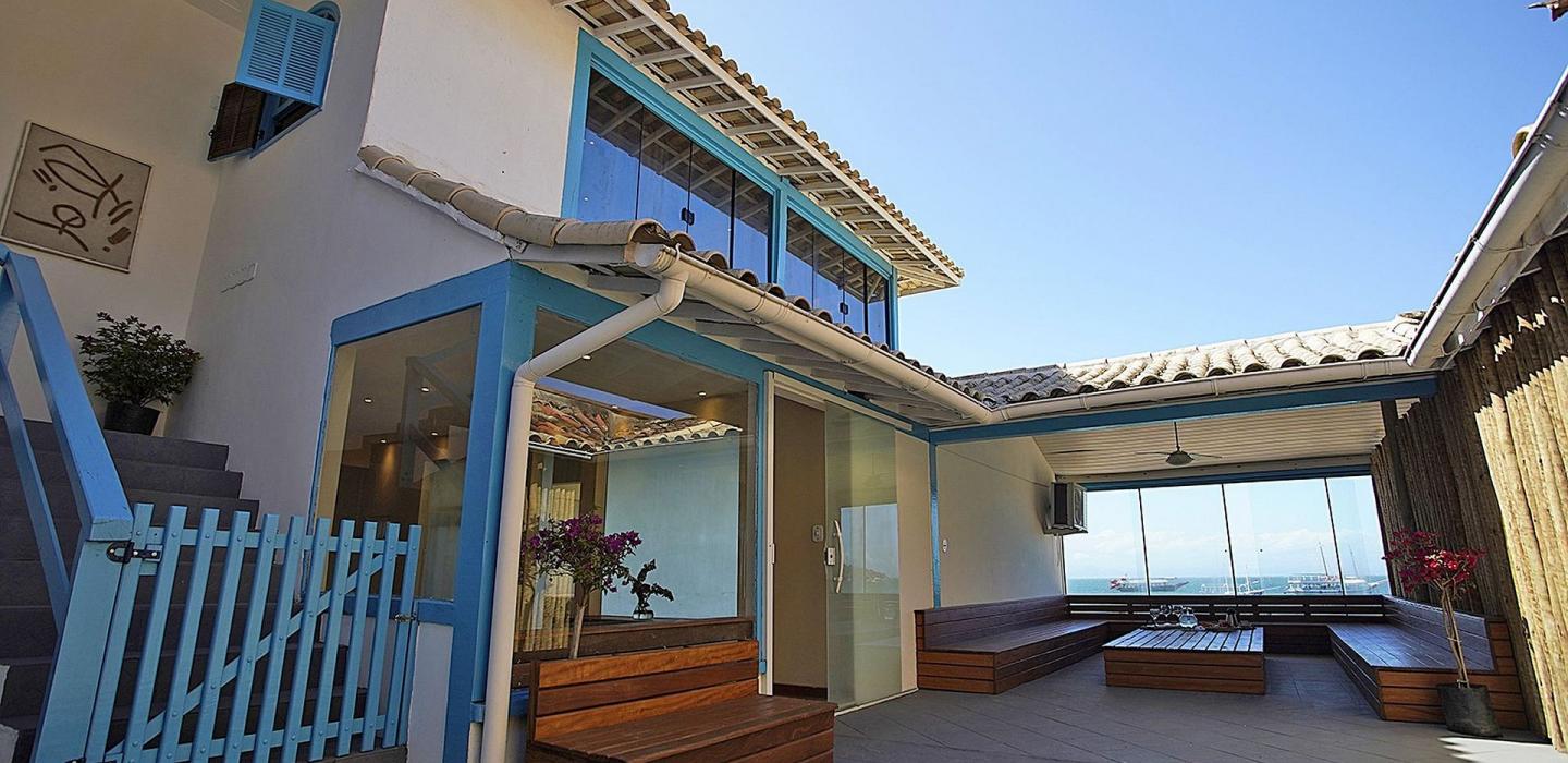 Buz013 - Hermosa casa frente al mar en Búzios