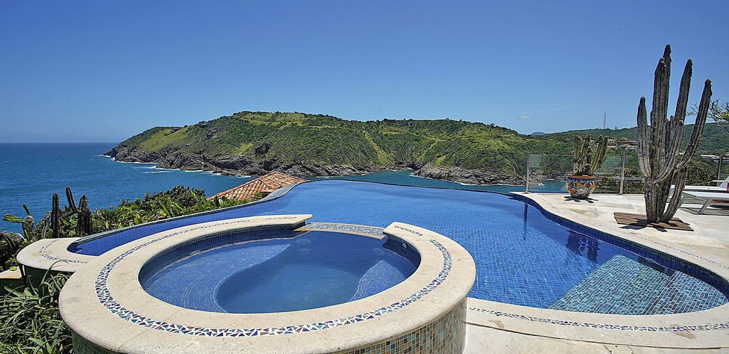 Buz007 - Villa with pool and view of Ferradura beach
