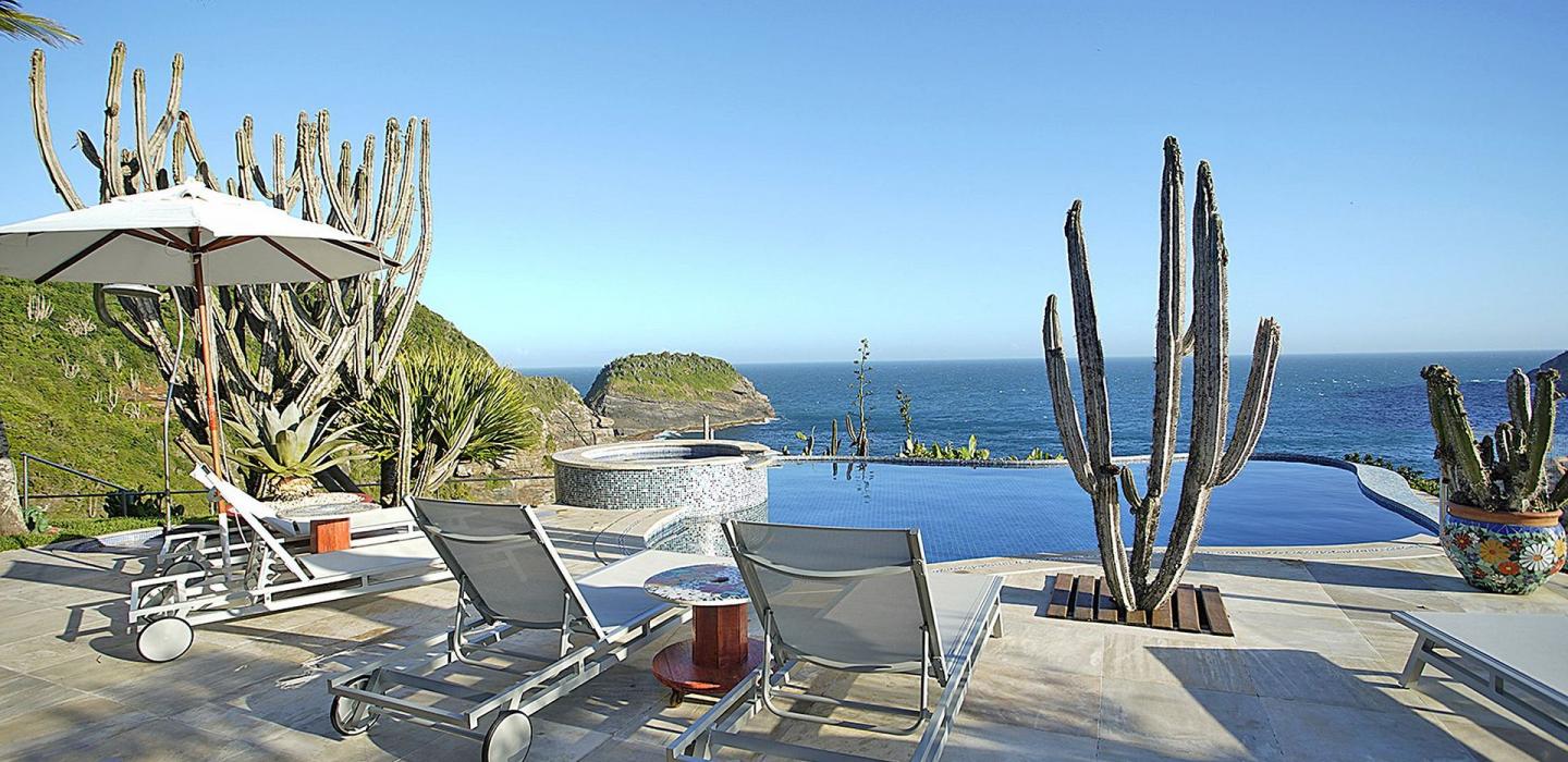 Buz007 - Villa with pool and view of Ferradura beach
