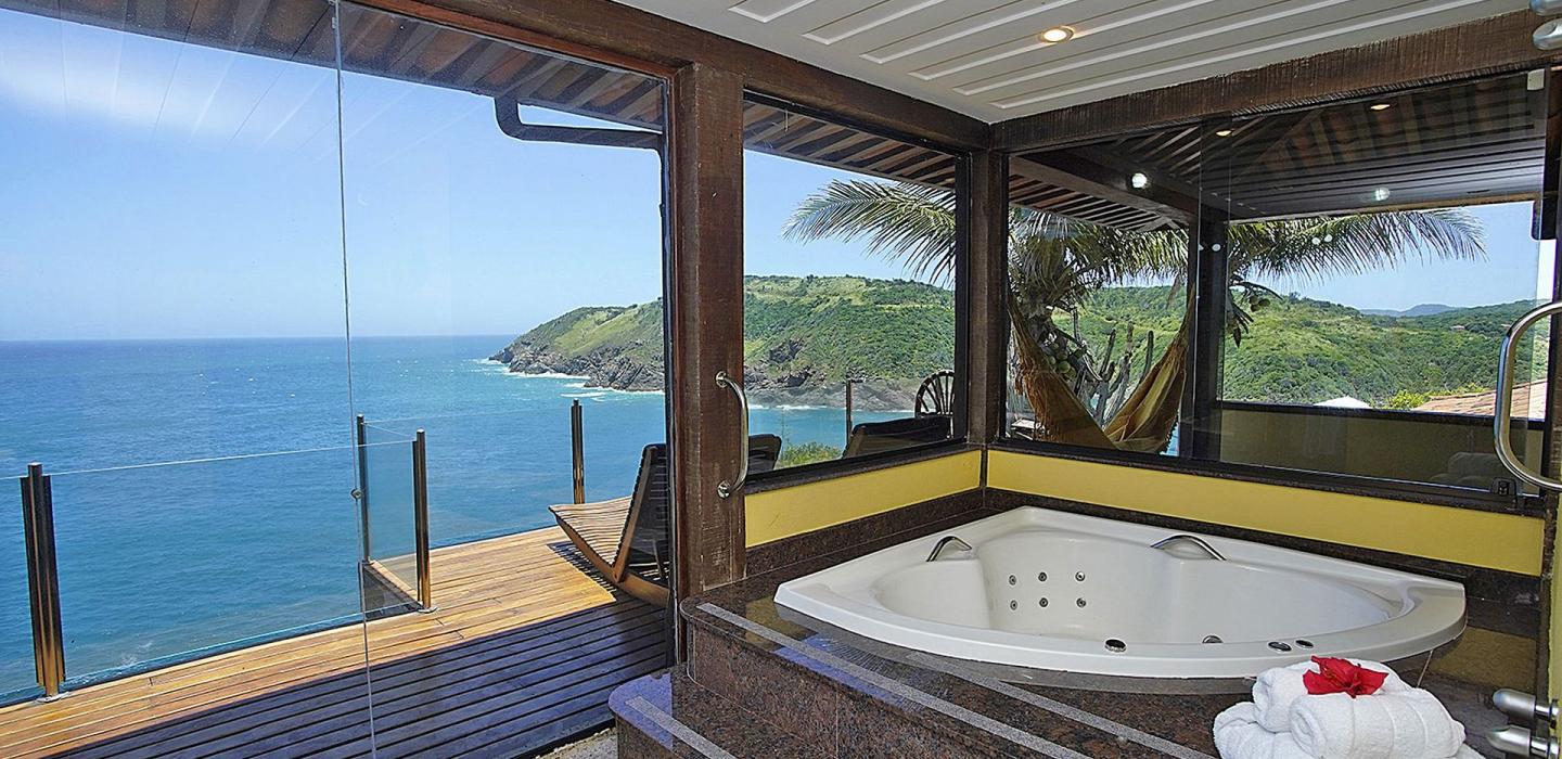 Buz007 - Villa with pool and view of Ferradura beach