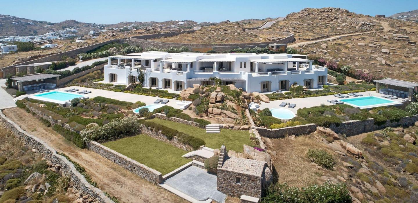 Cyc070 - Complexe de villas à Mykonos