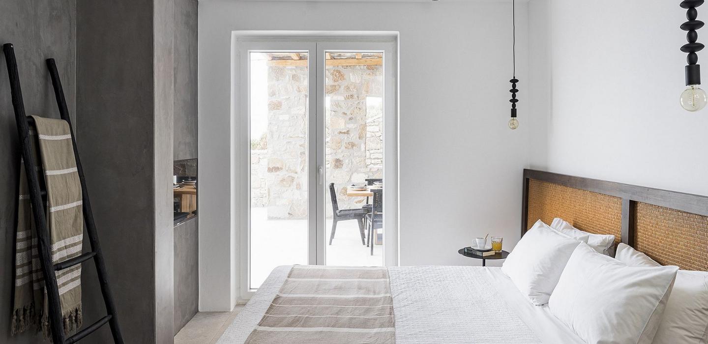Cyc062 - Villa moderna de Glyfadi Cove, Mykonos