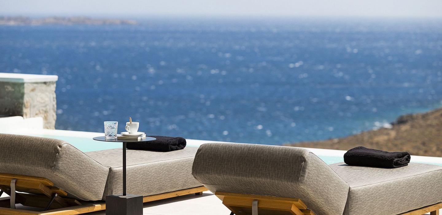 Cyc062 - Villa moderna de Glyfadi Cove, Mykonos