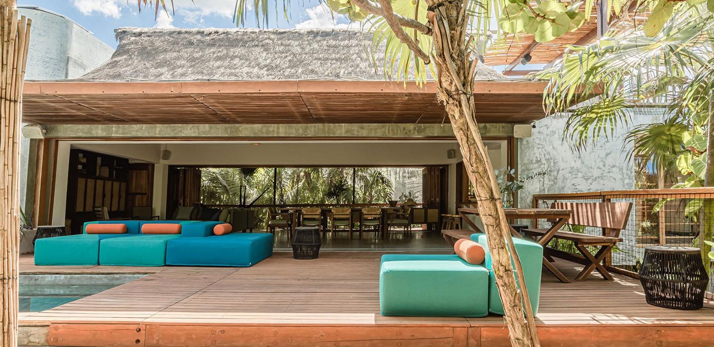 Tul010 - Fabulous Sea Front Villa in Tulum