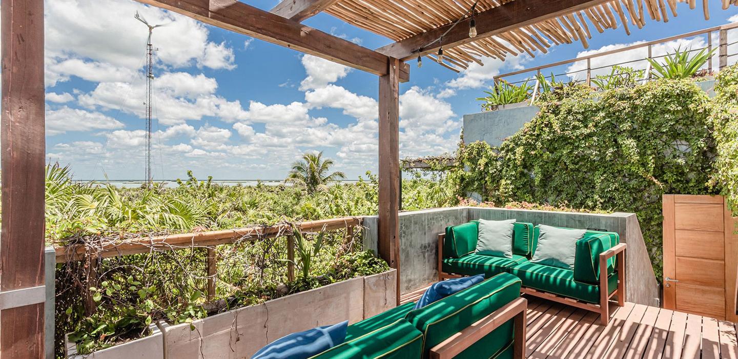 Tul010 - Fabulous Sea Front Villa in Tulum