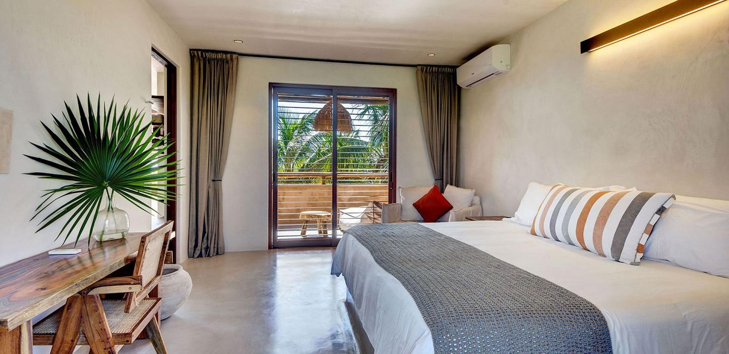 Tul034 - Magnífica casa na beira do mar em Tulum