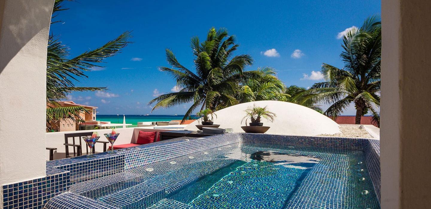 Pcr008 - Villa coloniale en bord de mer à Playa del Carmen