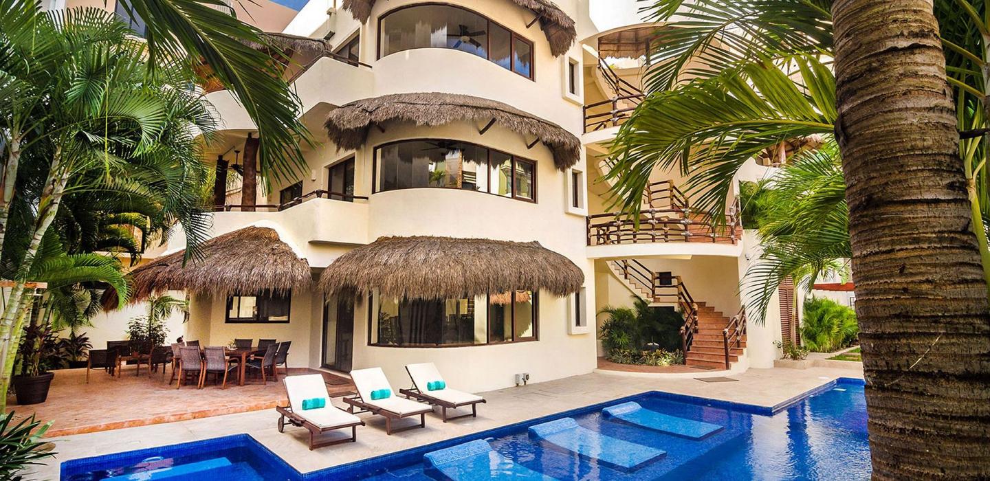 Pcr009 - Luxueuse maison triplex à Playa de Carmen