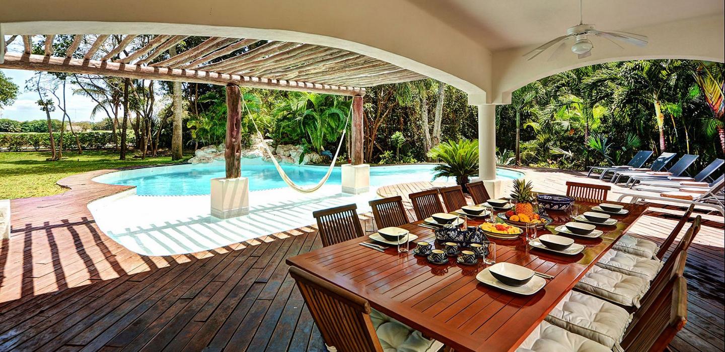 Pcr010 - Spectacular tropical house with pool in Playa del Carmen