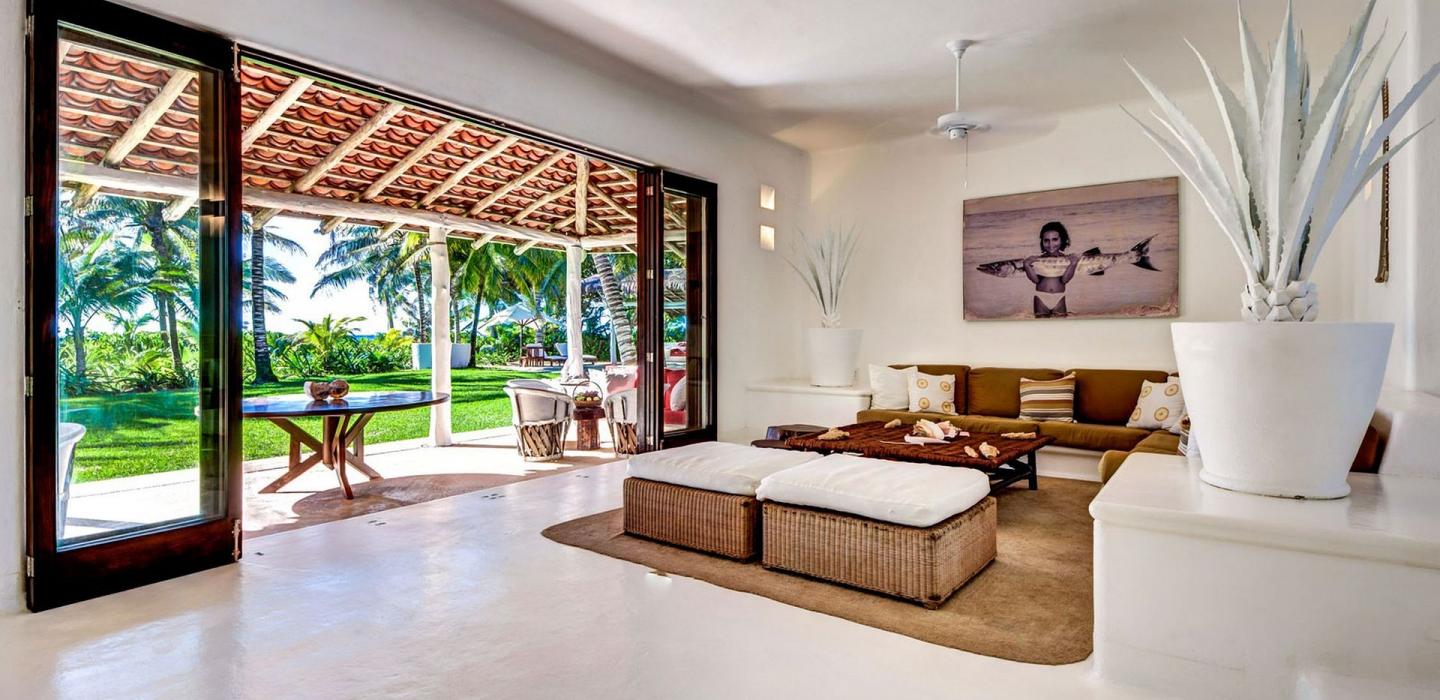Pta005 - Superbe villa entre la plage et palmeraie en Xpu-Ha