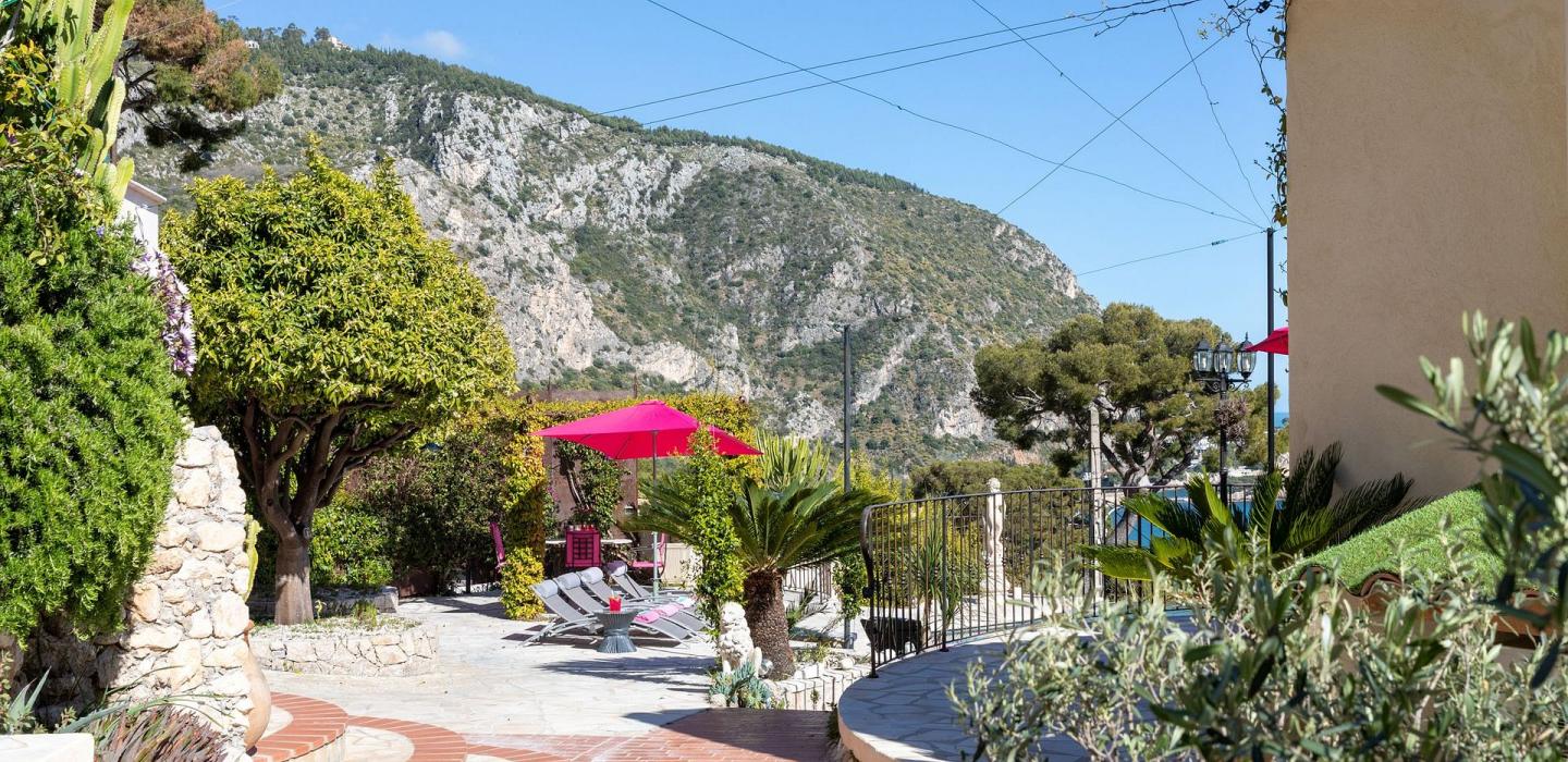 Azu006 - Villa de lujo sobre Eze-Sur-Mer, Riviera Francesa