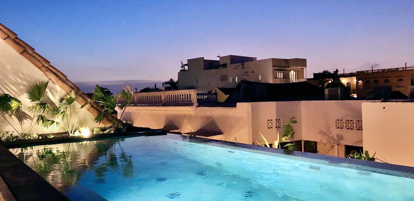 Car032 - Charmosa casa de 5 quartos com piscina em Cartagena