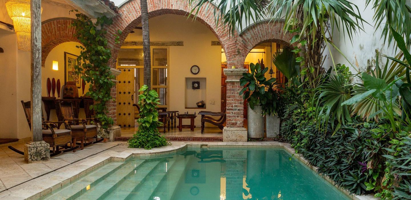 Car090 - Casa colonial con piscina en el Centro Historico