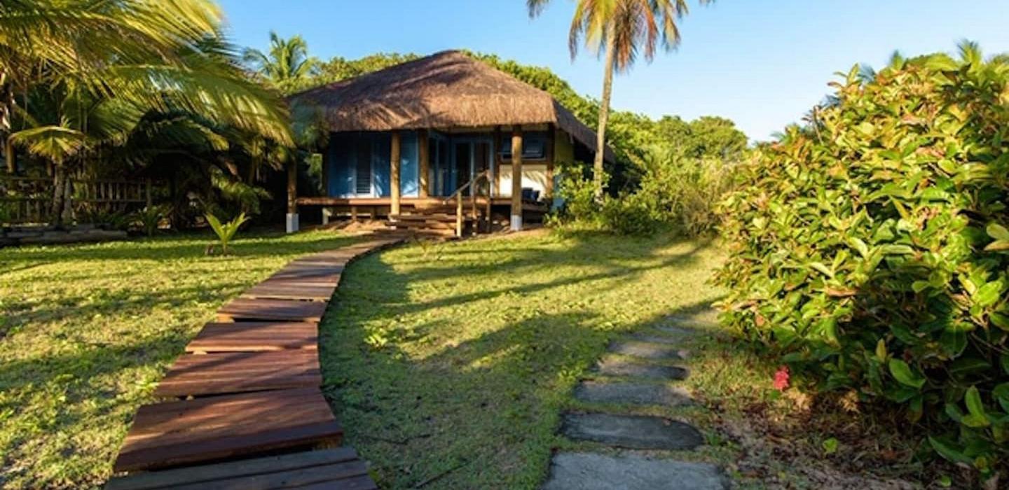 Bah305 - villa en front de mer avec 4 suites à Maraú