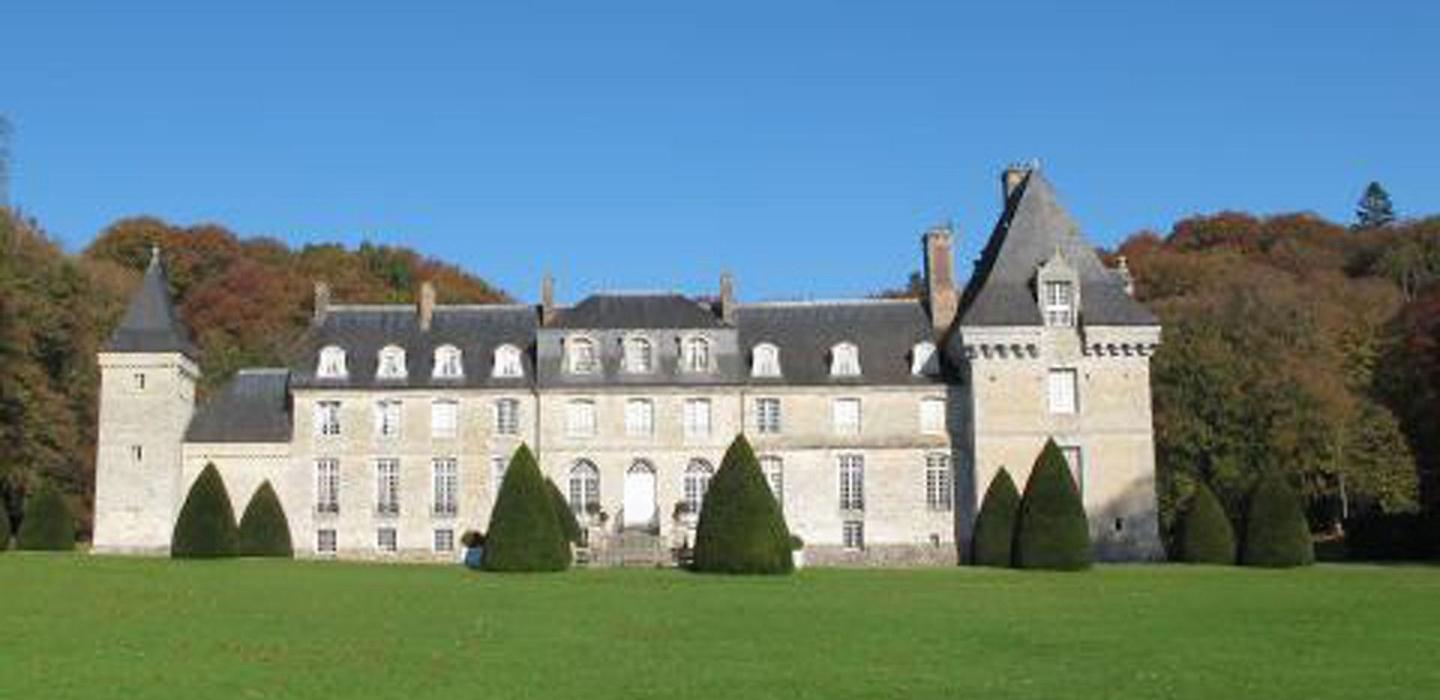 Nor002 - Castillo histórico cerca de Deauville, Normandía