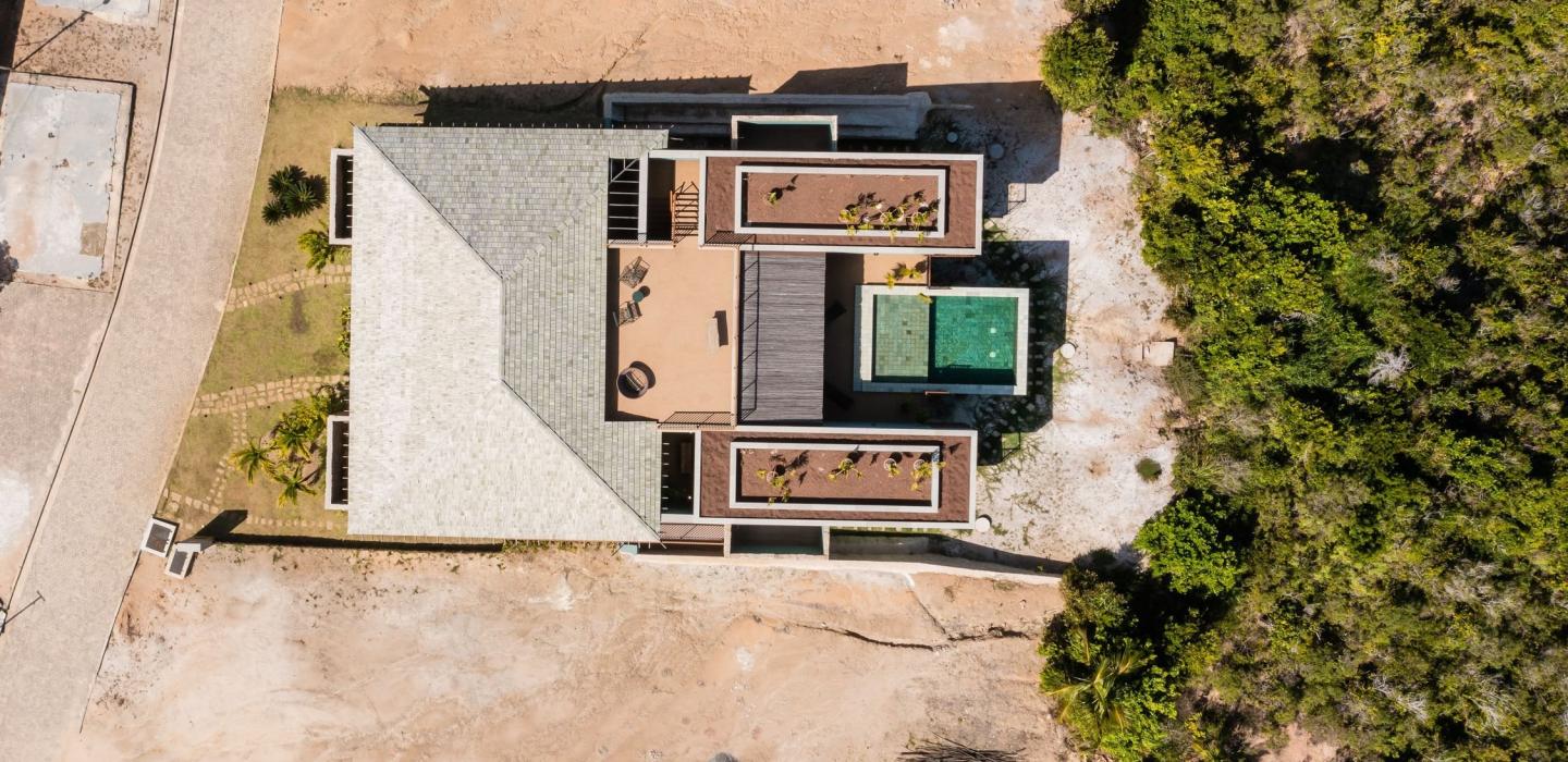 Bah083 - Casa com piscina e 5 suítes em Trancoso