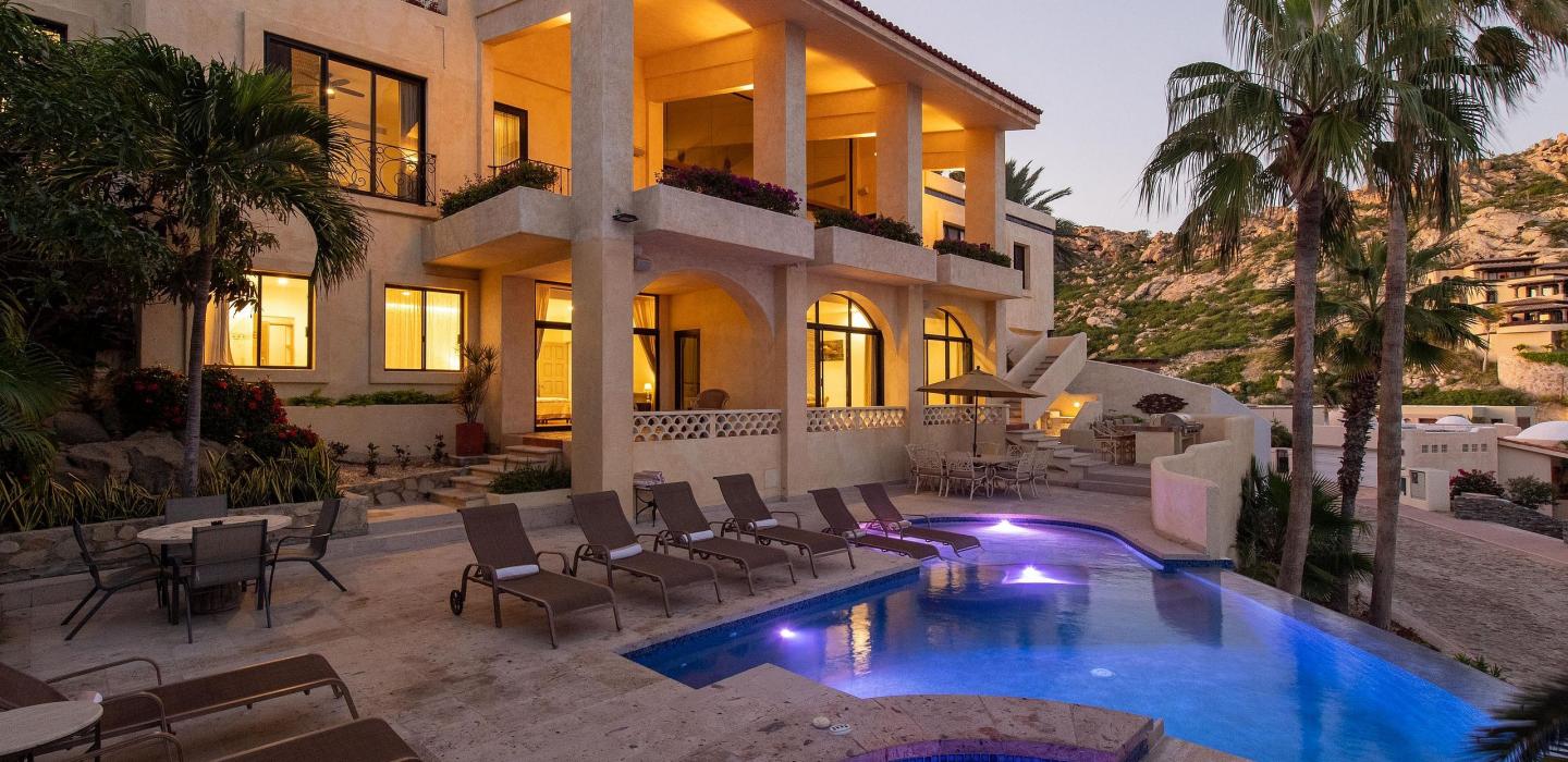 Cab029 – Lujosa villa con piscina en Pedregal, Los Cabos