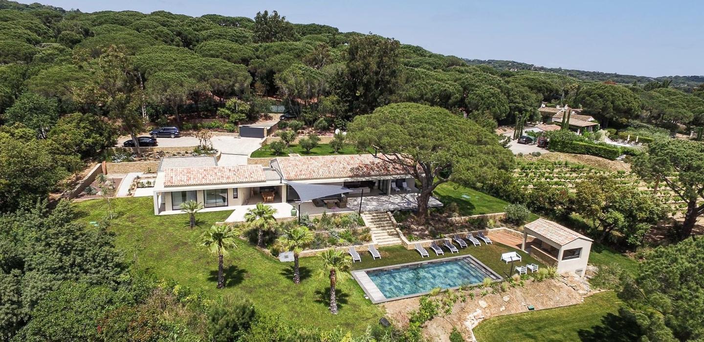 Azu080 - Casa com piscina em Saint Tropez