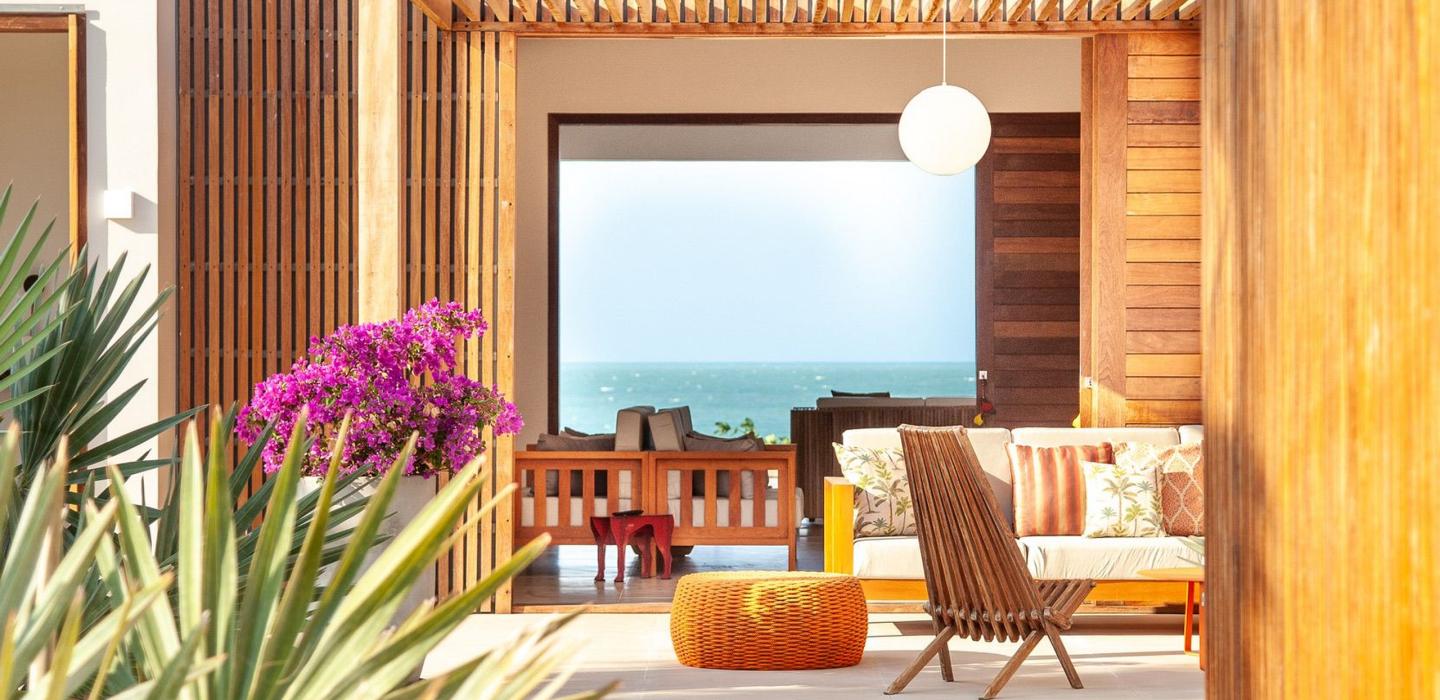 Cea076 - Modern villa facing the sea in Fortim