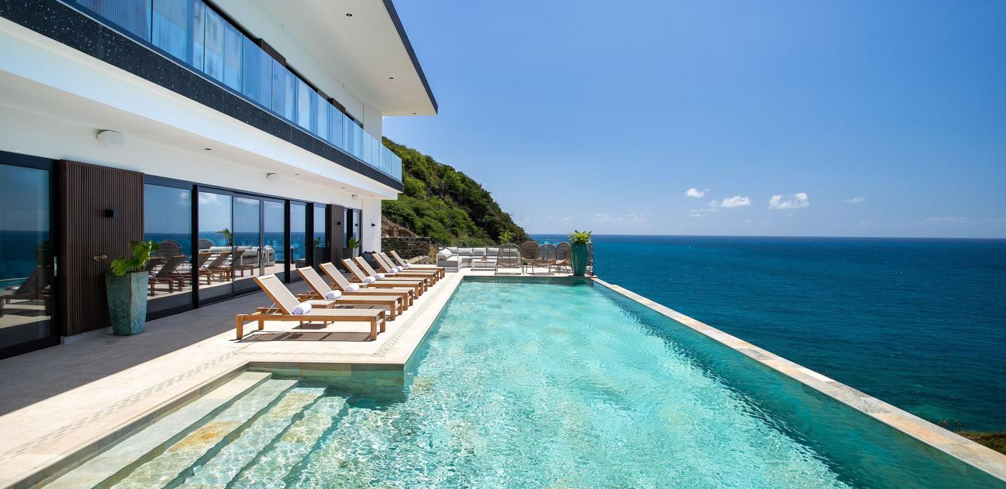 Sxm012 – Villa de luxe en bord de mer à Indigo Bay