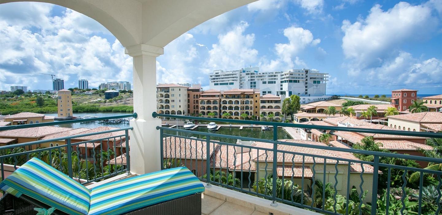 Sxm045 – Appartement confortable avec balcon à Cupecoy