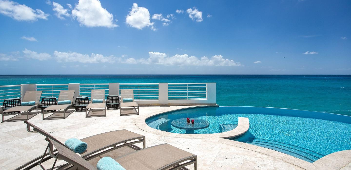 Sxm059 – Casa con vista al mar y piscina en Cupecoy