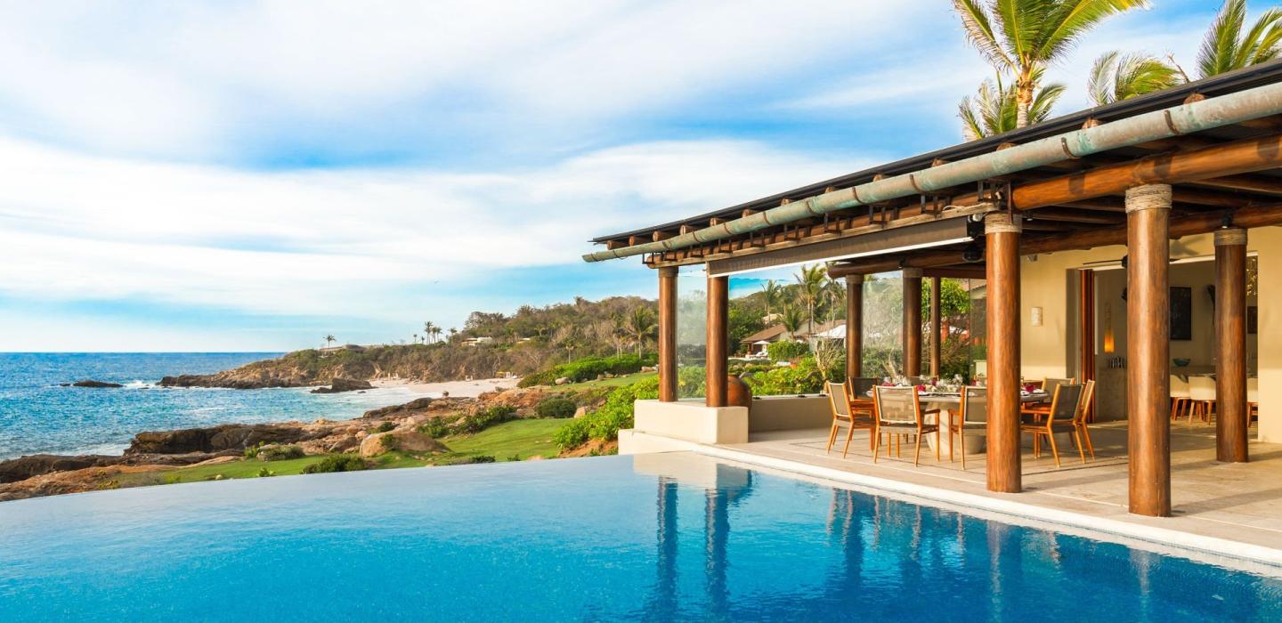 Ptm037 – Villa frente al mar con vistas panorámicas en Punta Mita