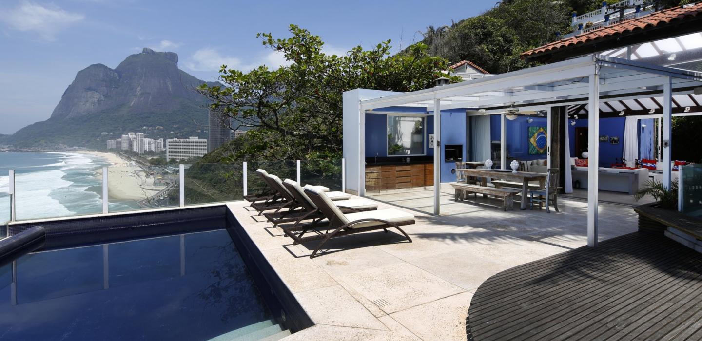 Rio386 - Villa frente al mar en São Conrado