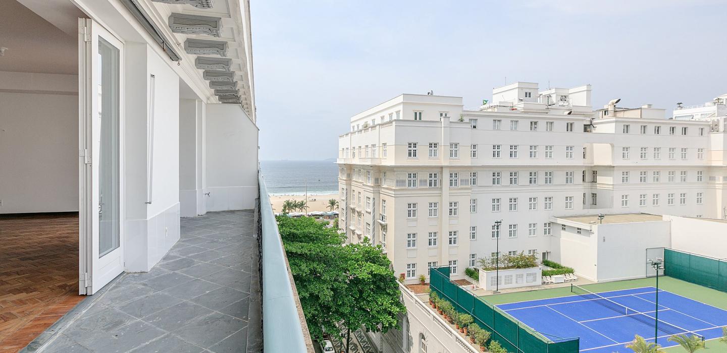 Rio155 - Apartamento vizinho ao Copacabana Palace