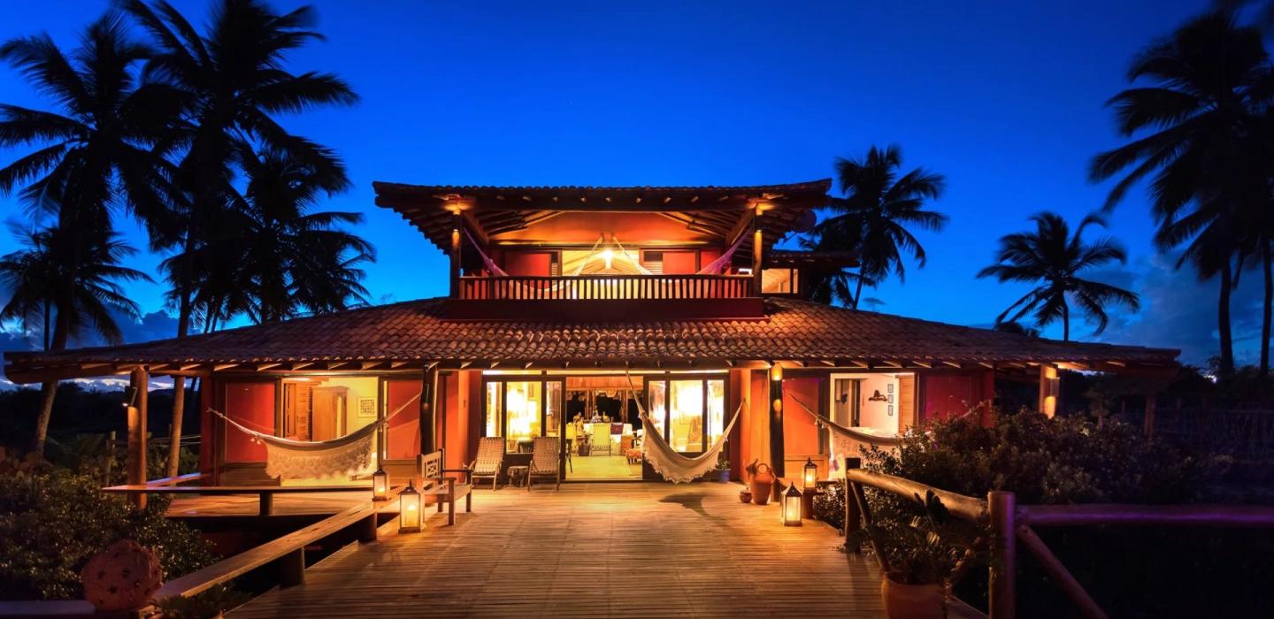 Bah460 -  Magnifique maison face à la mer en Busca Vida