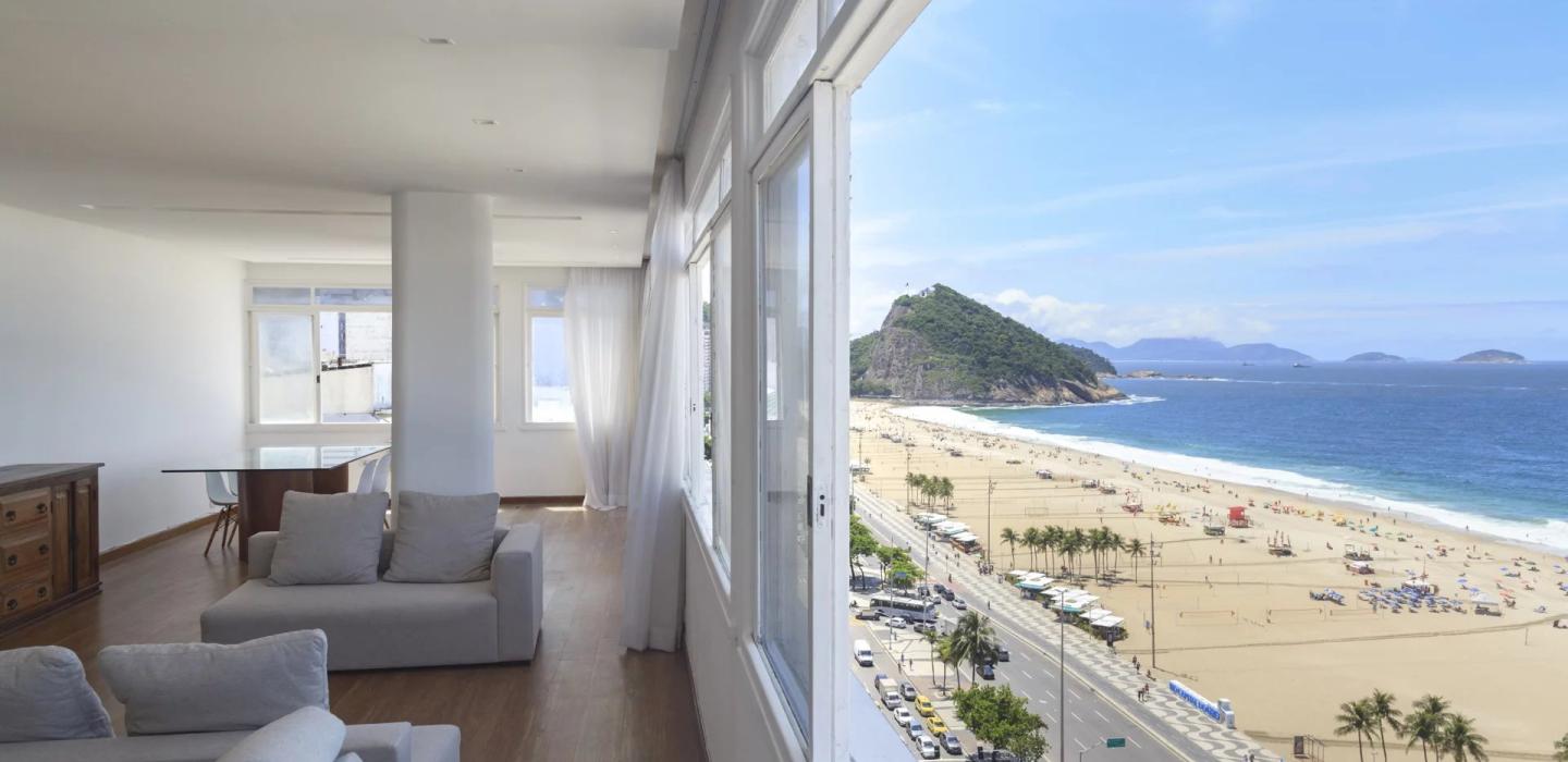 Rio423 - Seafront apartment in Copacabana