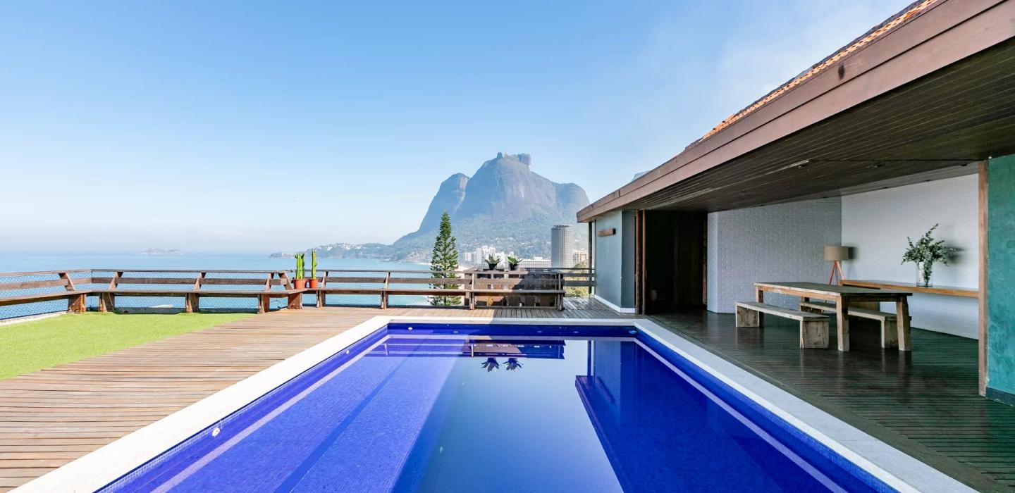 Rio237 - Mansão com vista espetacular em São Conrado