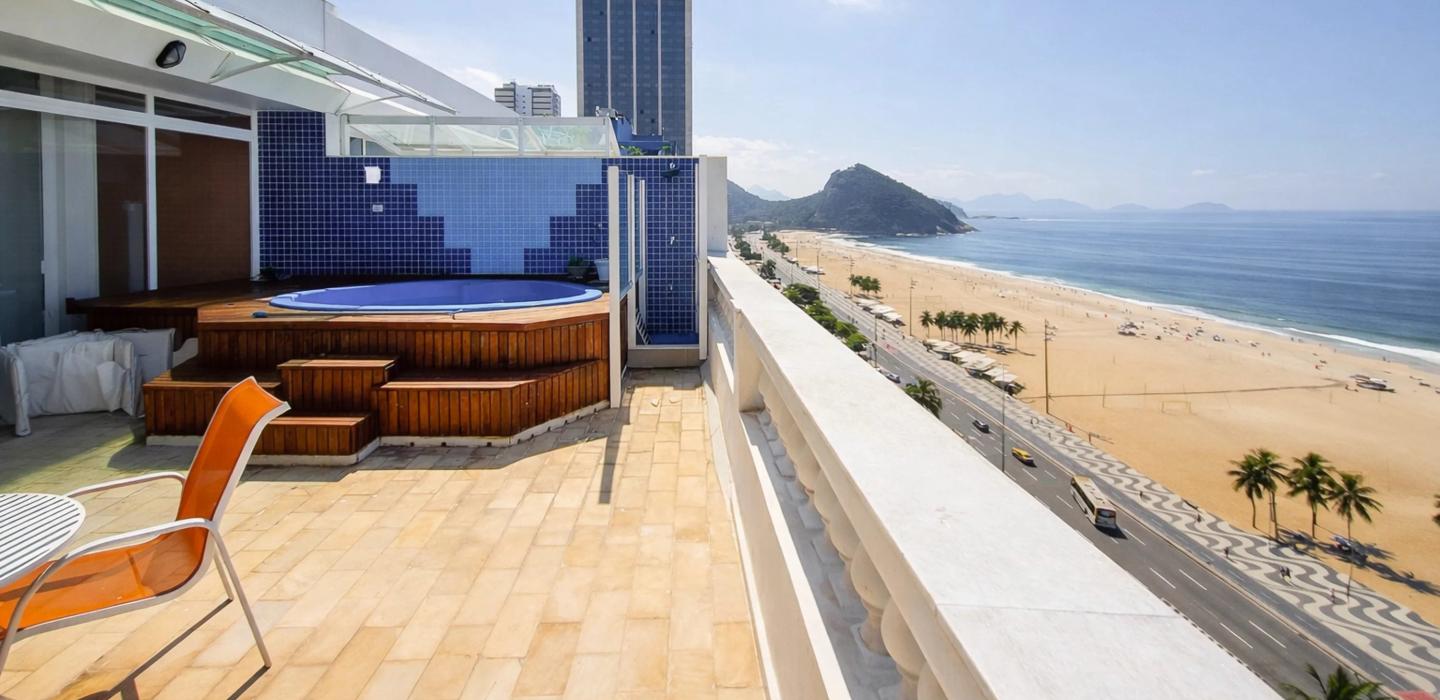Rio480 - Beachfront penthouse in Copacabana
