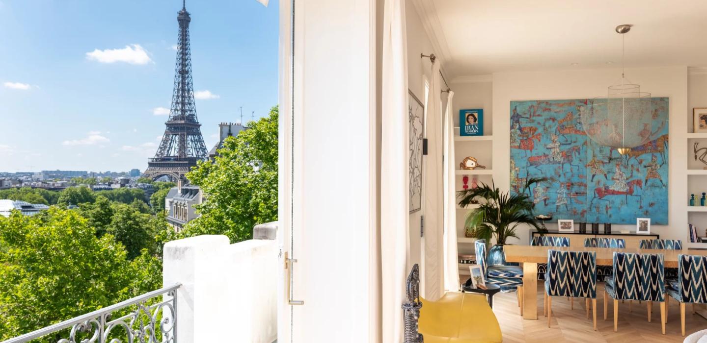 Par066 - Exceptional Paris Apartment with Panoramic Views