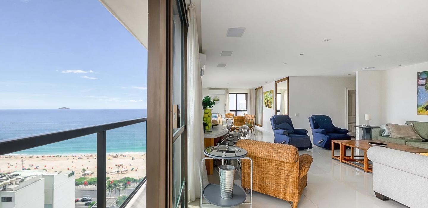 Rio351 - Beautiful apartment in Ipanema with sea view