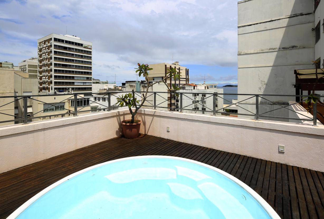Rio031 - Penthouse de 4 dormitorios en Leblon en venta