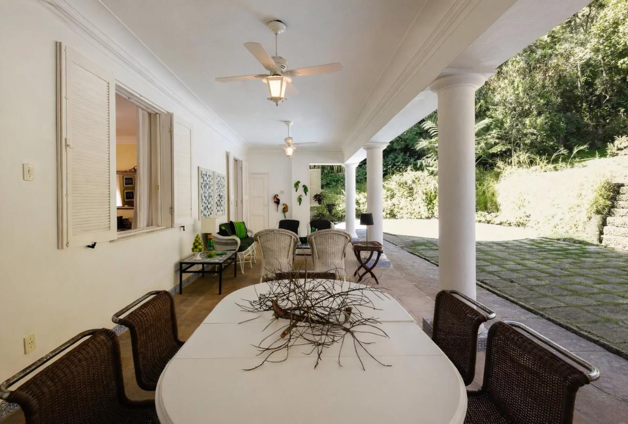 Rio345 - Villa charmosa com 5.000 m² de jardins no Alto da Boa Vista