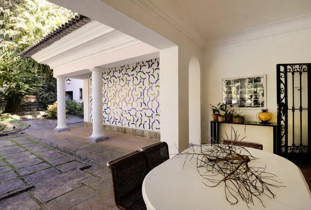 Rio345 - Villa charmosa com 5.000 m² de jardins no Alto da Boa Vista