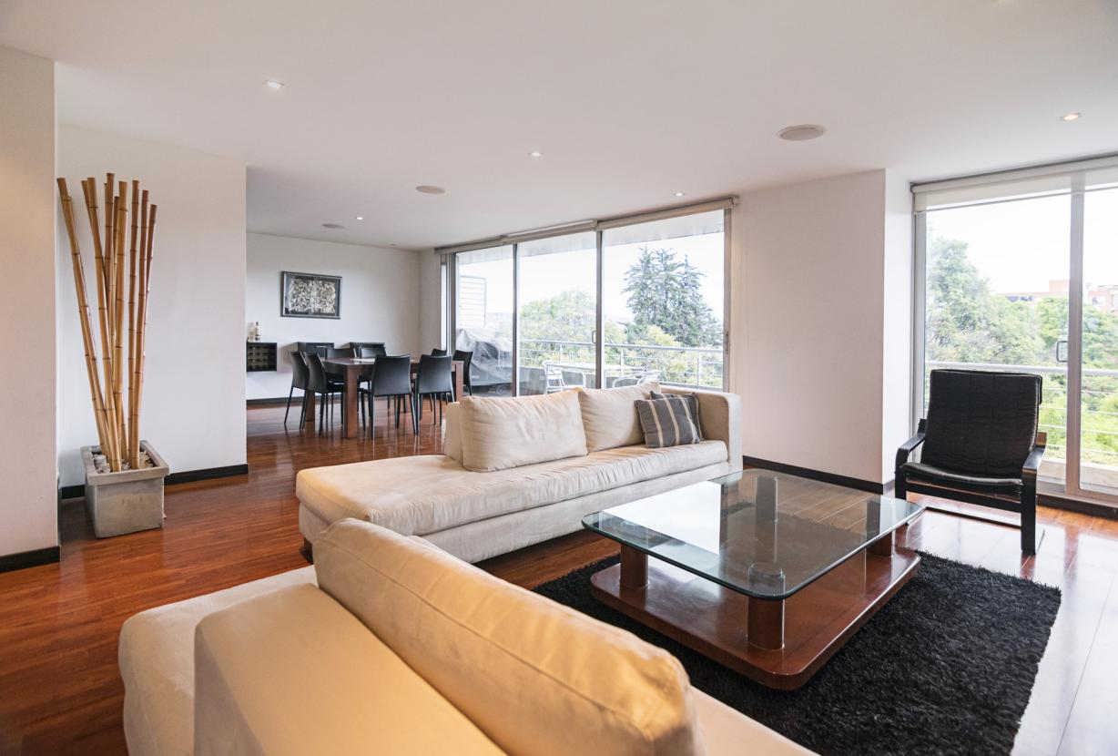 Bog417 - Furnished apartment for rent in Virrey, Bogota