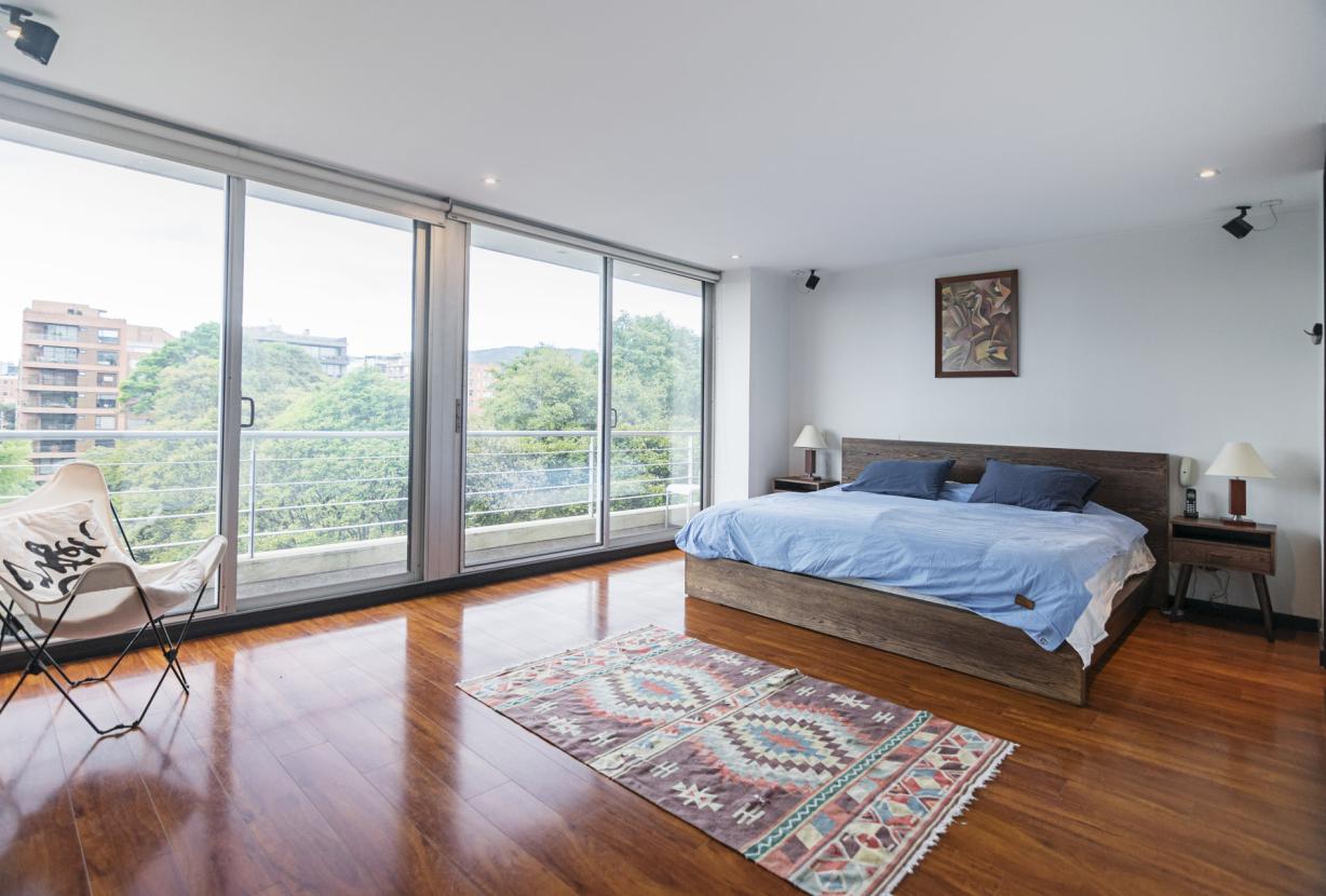Bog417 - Furnished apartment for rent in Virrey, Bogota