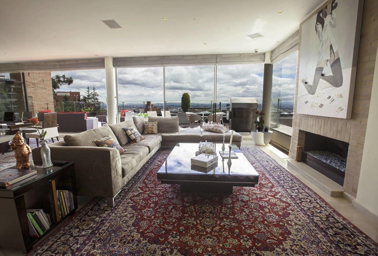 Bog221 - Lindo apartamento mobiliado com grande terraço
